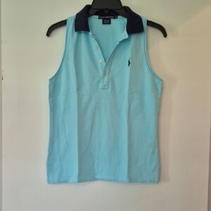Polo by Ralph Lauren Light Blue Tank Top